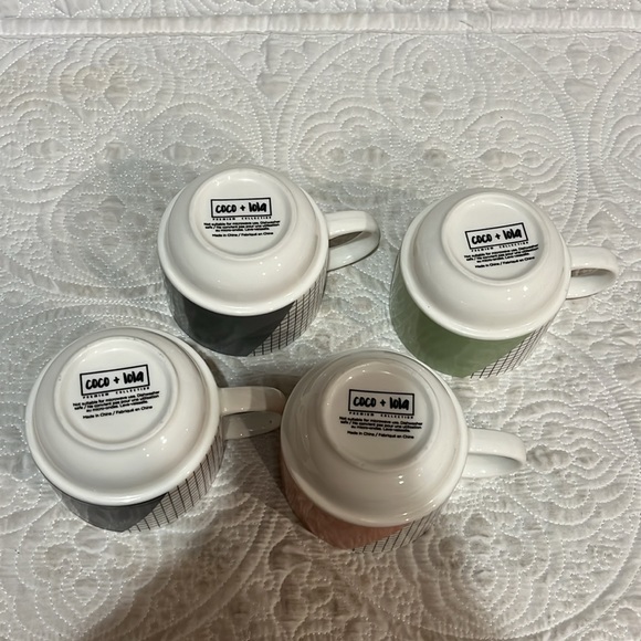 Coco Lola mugs, set of 4 - Picture 14 of 16